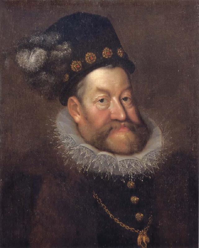 AACHEN, Hans von Emperor Rudolf II Germany oil painting art